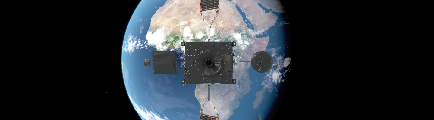 MTG-I satelliit kosmosest vaadatuna. ESA/Mlabspace, CC BY-SA 3.0 IGO