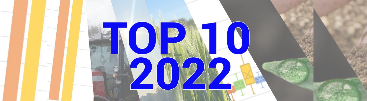 Kollaaž looduspiltidest, peale on kirjutatud TOP 10 2022